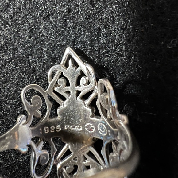 Harley-Davidson® Women's 925 MOD Silver Antique Filigree Ring in MOD Box 💍 - Picture 6 of 16